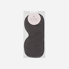 Load image into Gallery viewer, Eye Mask / Luxe Linen Charcoal