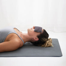 Load image into Gallery viewer, Eye Pillow / Luxe Linen Charcoal