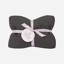 Load image into Gallery viewer, Heat Pillow / Luxe Linen Charcoal