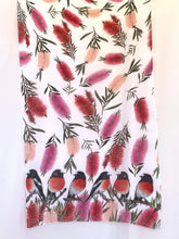 Load image into Gallery viewer, Australian Scarlet Red Robin Scarf