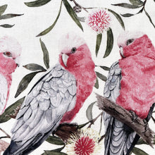 Load image into Gallery viewer, Single Galah Handkerchief / 5 Birds