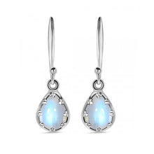 Load image into Gallery viewer, Adele Sterling Silver Moonstone Earrings