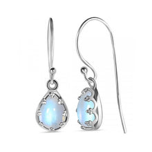 Load image into Gallery viewer, Adele Sterling Silver Moonstone Earrings

