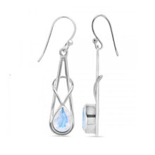 Load image into Gallery viewer, Harlow Sterling Silver Moonstone Earrings