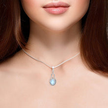 Load image into Gallery viewer, Harlow Sterling Silver Moonstone Pendant
