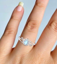 Load image into Gallery viewer, Iris Sterling Silver Moonstone Ring