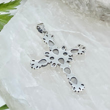 Load image into Gallery viewer, Gabrielle Moonstone Cross Pendant