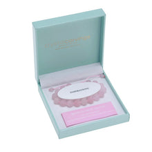 Load image into Gallery viewer, Rose Quartz / Natural Stone Necklace 62" Matte Finish