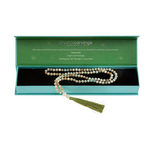 Load image into Gallery viewer, Amazonite / 108 Mala Bead Tassel Necklace