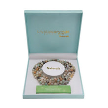 Load image into Gallery viewer, Amazonite Leaf Charm / Natural Stone Bracelet
