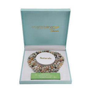Amazonite / Natural Stone Bracelet Adjustable