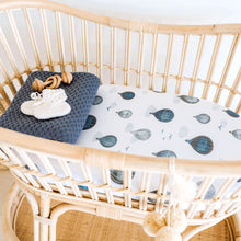 Load image into Gallery viewer, Cloud Chaser / Bassinet Sheet / Change Pad Cover