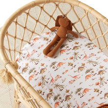 Load image into Gallery viewer, Dino / Bassinet Sheet / Change Pad Cover