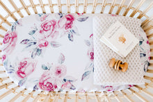 Load image into Gallery viewer, Lilac Skies / Bassinet Sheet / Change Pad Cover
