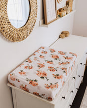 Load image into Gallery viewer, Rosebud / Bassinet Sheet / Change Pad Cover