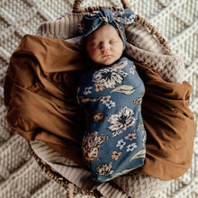 Load image into Gallery viewer, Belle / Snuggle Swaddle & Topknot Set