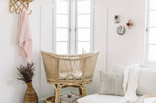 Load image into Gallery viewer, Blush Pink / Diamond Knit Baby Blanket