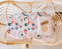 Load image into Gallery viewer, Blush Pink / Diamond Knit Baby Blanket