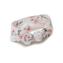 Load image into Gallery viewer, Camille / Baby Jersey Wrap & Topknot Set
