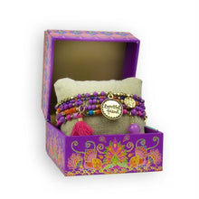 Load image into Gallery viewer, 'My Beautiful Friend' Charm Bracelet Stack