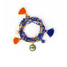 Load image into Gallery viewer, 'Courage' Charm Bracelet Stack