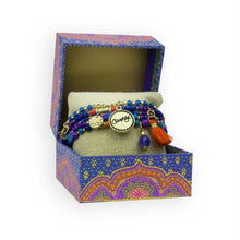 Load image into Gallery viewer, 'Courage' Charm Bracelet Stack