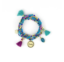 Load image into Gallery viewer, 'Persian Moonlight' Create Charm Bracelet Stack