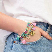 Load image into Gallery viewer, 'Love & Light' Charm Bracelet Stack
