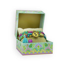 Load image into Gallery viewer, 'Love & Light' Charm Bracelet Stack