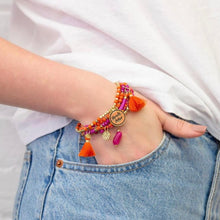 Load image into Gallery viewer, 'Miracle Maker' Charm Bracelet Stack