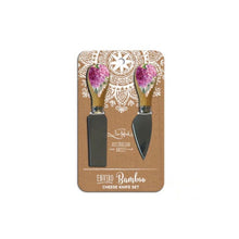 Load image into Gallery viewer, Cheese Knives / Chrysanthemum