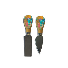 Load image into Gallery viewer, Cheese Knives / Colourful Guineas