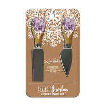 Load image into Gallery viewer, Cheese Knives / Purple Orchid