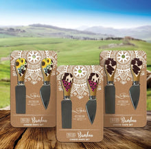 Load image into Gallery viewer, Cheese Knives / Sunflower Cowhide
