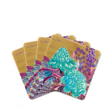 Load image into Gallery viewer, Coaster Set / Azure Blossoms