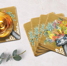 Load image into Gallery viewer, Coaster Set / Emu-sing