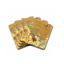 Load image into Gallery viewer, Coaster Set / Fields of Gold
