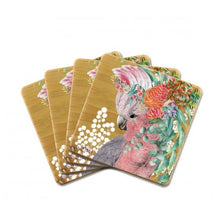 Load image into Gallery viewer, Coaster Set / Native Galah