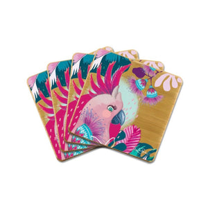 Coaster Set / Pink Polly