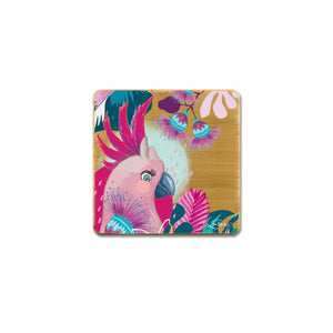 Coaster Set / Pink Polly