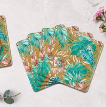 Load image into Gallery viewer, Coaster Set / Turquoise Tranquility