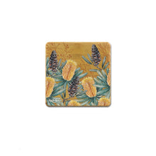 Load image into Gallery viewer, Coaster Set / Golden Banksia