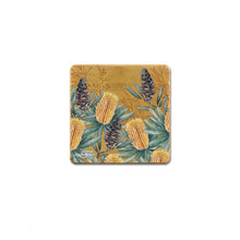 Load image into Gallery viewer, Coaster Set / Golden Banksia
