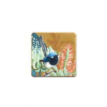 Load image into Gallery viewer, Coaster Set / Blue Wren
