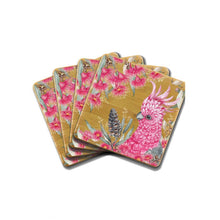 Load image into Gallery viewer, Coaster Set / Grace The Galah
