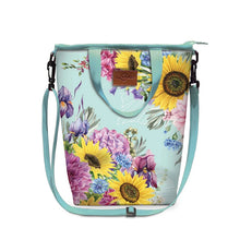 Load image into Gallery viewer, Insulated Cooler Bag / Smiling Sunflowers