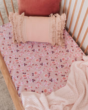 Load image into Gallery viewer, Blossom / Fitted Cot Sheet