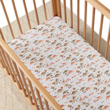 Load image into Gallery viewer, Dino / Fitted Cot Sheet