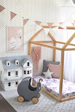 Load image into Gallery viewer, Lilac Skies / Fitted Cot Sheet