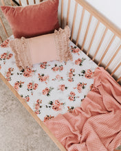 Load image into Gallery viewer, Rosebud / Fitted Cot Sheet
